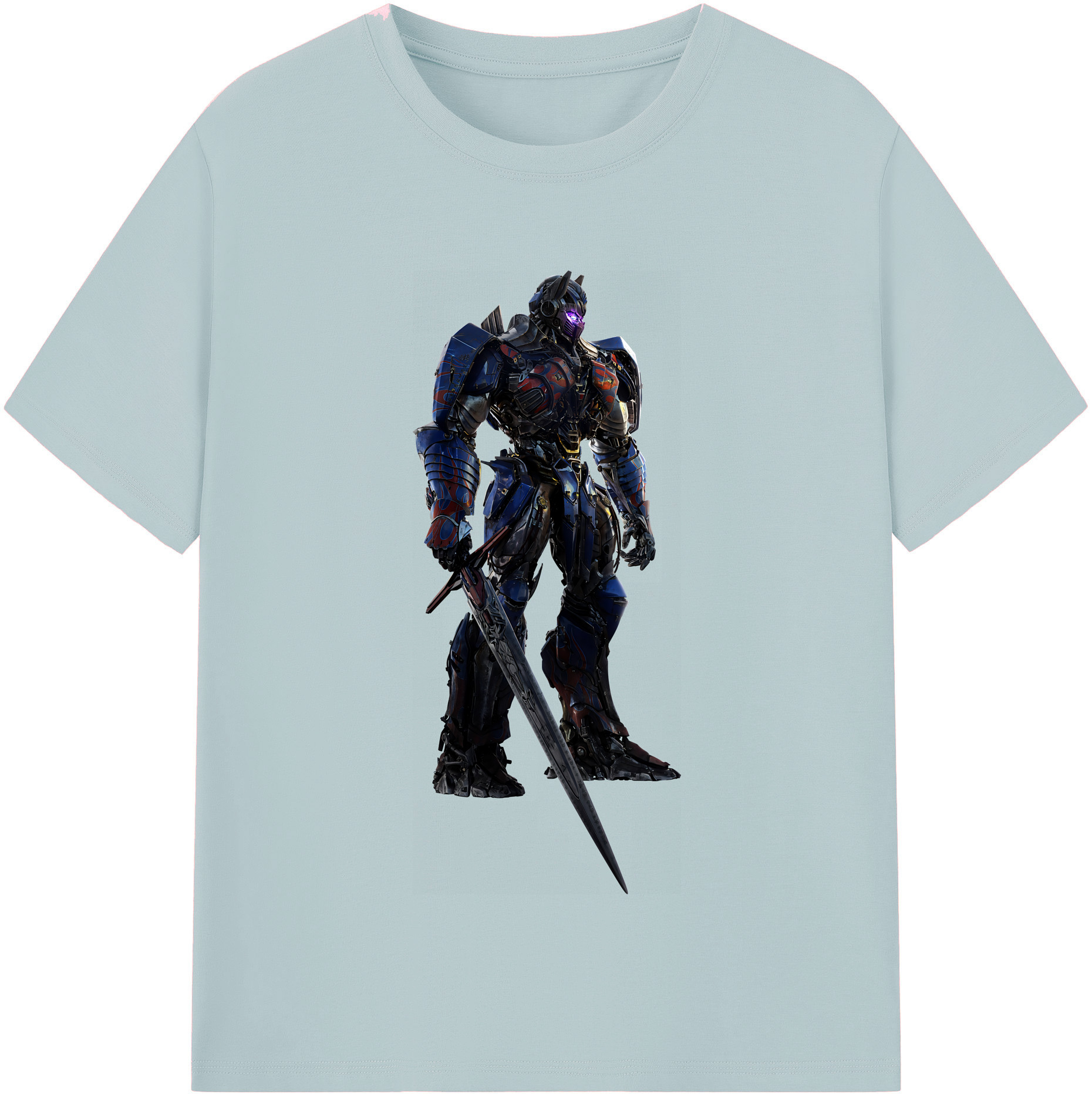 （画像用） Transformers トランスフォーマー 綿100％半袖Tシャツ（フロントプリント）